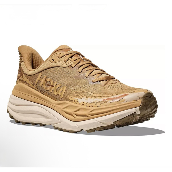 HOKA Men's Stinson 7 Trail Running Shoes Wheat Sz 11 - Picture 1 of 11